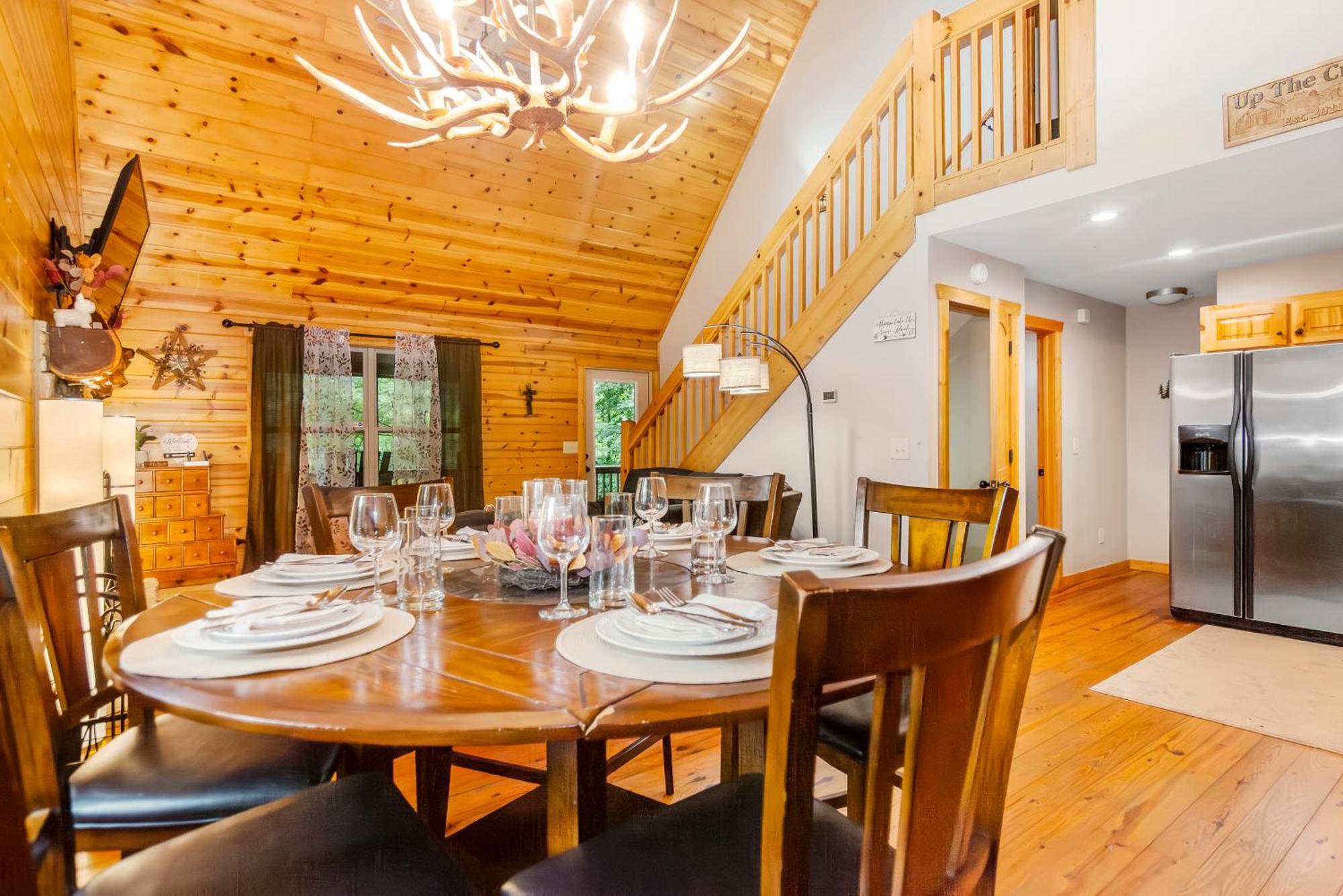 Amazing Creek View Cabin W/ Hot Tub, Firepit & Pool Table Ellijay Exterior photo